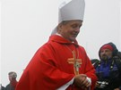 Svatovavinecká pou na Snku 2011 - prvod duchovních