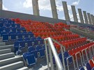 Stadion ve truncovch sadech v Plzni nyn prochz rozshlou rekonstrukc.