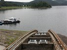 Lodní výtah pro malé lod na pehrad Orlík je v provozu