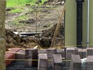 Pi stavb rodinného domu v Jeniov u Karlových Var nali dlníci nmeckou