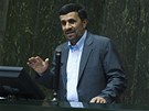 Íránský prezident Mahmúd Ahmadíneád 