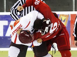 Hokejov derby praskch hran v rmci European Trophy okoenila bitka slvisty