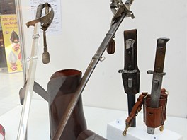 Historické zbran, které pouívala policie a etníci, ukazuje výstava v