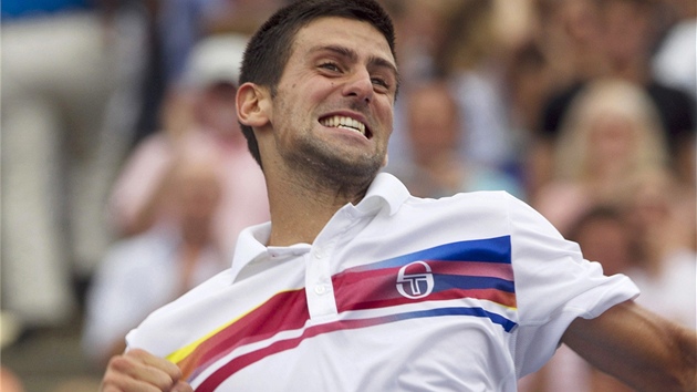 Novak Djokovi se v Montrealu raduje z dalího triumfu
