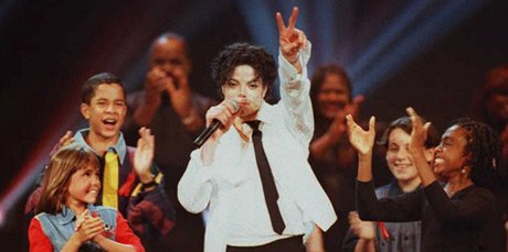 Michael Jackson na udílení cen MTV Video Music Awards 1995