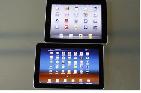 Samsung Galaxy Tab 10.1 a Apple iPad 2
