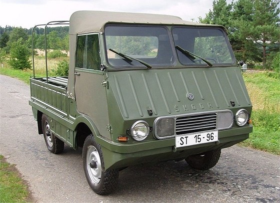 Prototyp zemědělského vozidla Škoda 998.