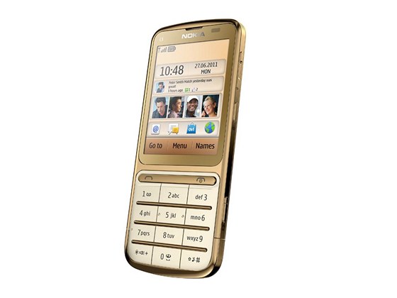 Nokia C3-01 Gold Edition