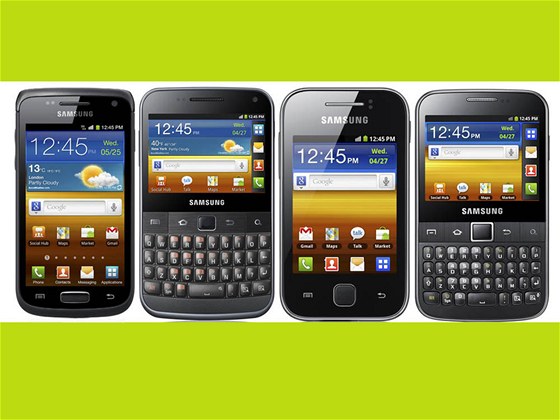 Nové smartphony, které Samsung pedstaví na veletrhu IFA.