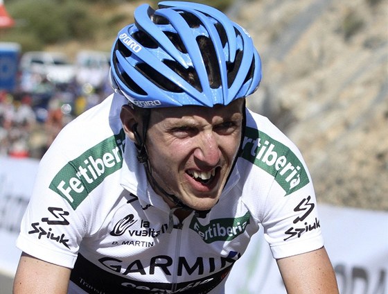 Daniel Martin de a jeho úsilí se vyplatilo. Vyhrál devátou etapu Vuelty.