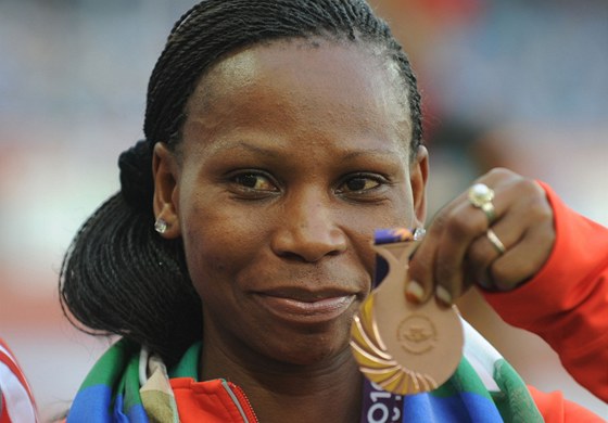 Keská chodkyn Grace Njueová získala na Hrách Commonwealthu 2010 bronz v