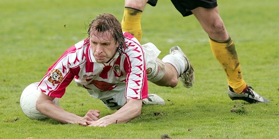 Fotbalista Martin Prohászka na snímku z dubna 2004