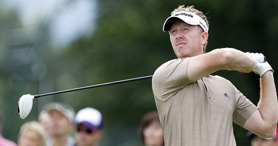 BEZCHYBNÉ KOLO. Steven O´Hara zahrál v sobotu na Czech Open est birdie a rázem