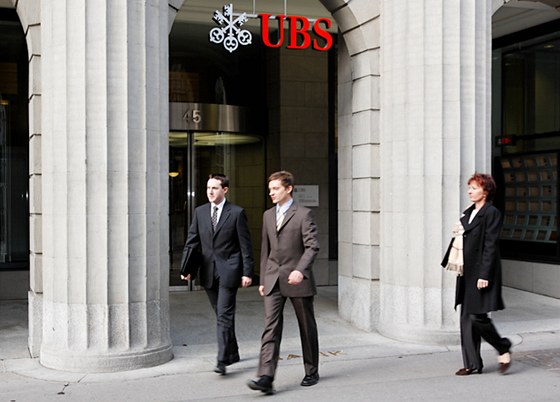 Švýcarská banka UBS. Její sídlo v Curychu.