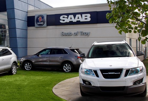 Poboka automobilky Saab v USA