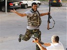 Boje v tripoliské tvrti Abú Salím (25. srpna 2011)