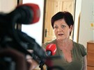 Zuzana Gelevanová, obyvatelka domu, ve kterém dolo k brutálnímu napadení