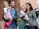 Ben Affleck a Jennifer Garnerová s dcerami