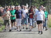 Starosta Modravy Antonín Schubert zorganizoval happening spojený s malým