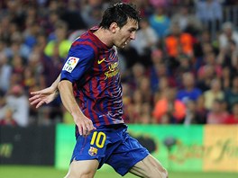 OPT VE FORM. Lionel Messi stl svj druh gl Villarrealu. 