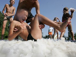 Koulovaka na Jiráskov koupaliti v Náchod v lét 2011.