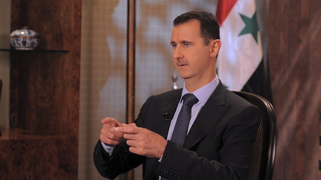 Televizní interview se syrským prezidentem Baárem Asadem  (22. srpna 2011)