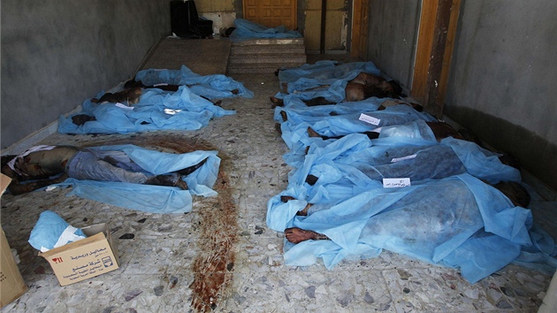Oběti bojů v Tripolisu (25.srpna 2011)