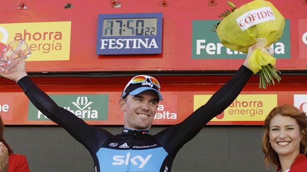 Australský cyklista  Christopher Sutton ze stáje Sky vyhrál druhou etapu