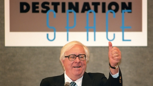 Americký spisovatel Ray Bradbury 