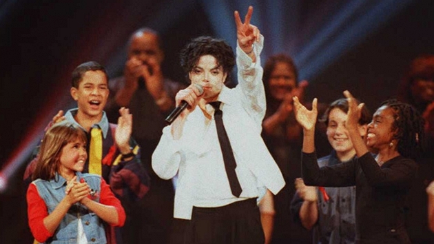 Michael Jackson na udílení cen MTV Video Music Awards 1995