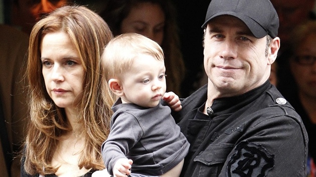 John Travolta, Kelly Prestonová a jejich syn Benjamin