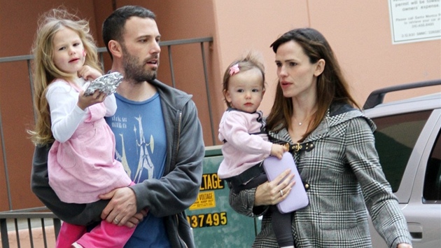 Ben Affleck a Jennifer Garnerov s dcerami