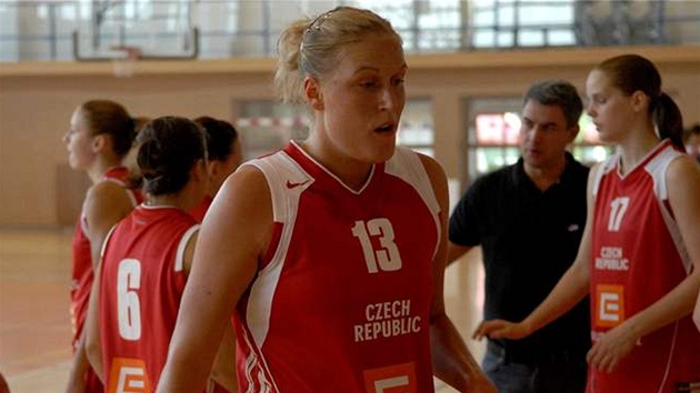 Kamila �t�pánová v dresu �eské reprezentace