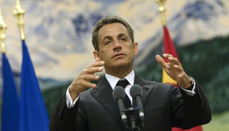 Francouzský prezident Nicolas Sarkozy