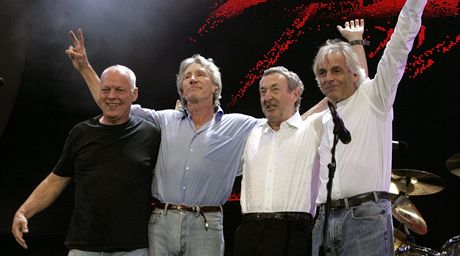 Pink Floyd v roce 2005 na koncert Live 8