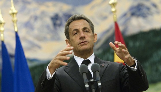 Francouzský prezident Nicolas Sarkozy