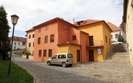 Dům na Blahoslavově ulici 97 v Třebíči, který stát uznal jako památku.