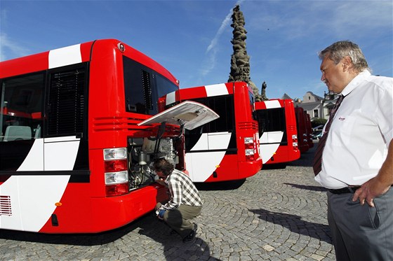 Nové autobusy MHD v Chrudimi ze SOR Libchavy