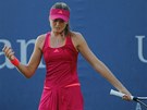 DO ERTA! Slovenská tenistka Daniela Hantuchová se roziluje bhem prvního kola