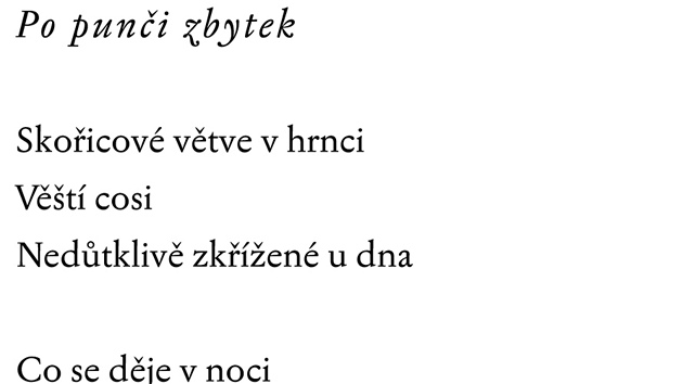 Báse z knihy Jitky N. Srbové Nkdo se loudá po psím