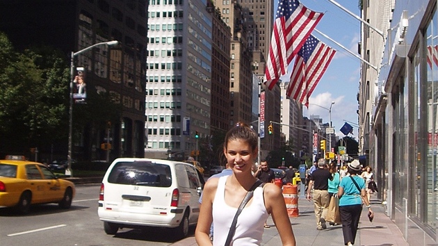 Lucie Smatanová v New Yorku