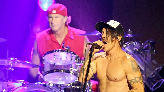 Red Hot Chili Peppers 30. 8. 2011 v Kolín nad Rýnem (Chad Smith, Anthony