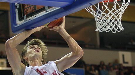 V dresu moskevského týmu nastupuje jeden z nejlepích hrá na svt - Andrej Kirilenko.