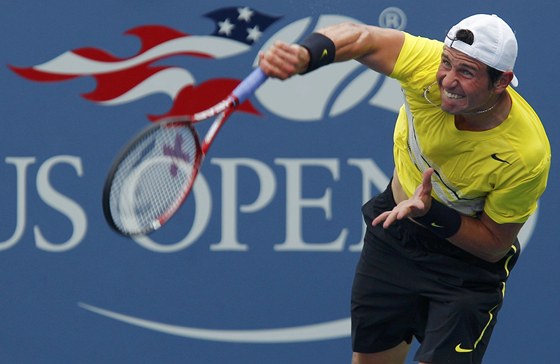 Sergej Bubka junior na tenisovém US Open