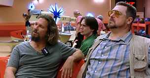 Z filmu Big Lebowski (Jefff Bridges, Steve Buscemi a John Goodman)