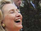 Americká ministryn zahraniních vcí Hillary Clintonová pijídí na konferenci