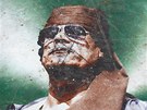 Z Kaddáfího portrét si nyní Libyjci s oblibou dlají rohoky.