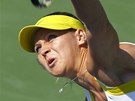 NELO TO. eská tenistka Lucie afáová ve tvrtém kole US Open drtiv prohrála