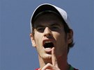 TO NEBYL AUT! Britský tenista Andy Murray si vyádal pezkoumání rozhodnutí
