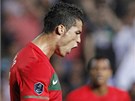 JÁ JSEM HVZDA! Cristiano Ronaldo dává po svém zásahu do sít Kypru prchod